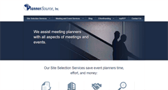 Desktop Screenshot of plannersource.com