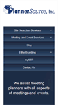 Mobile Screenshot of plannersource.com
